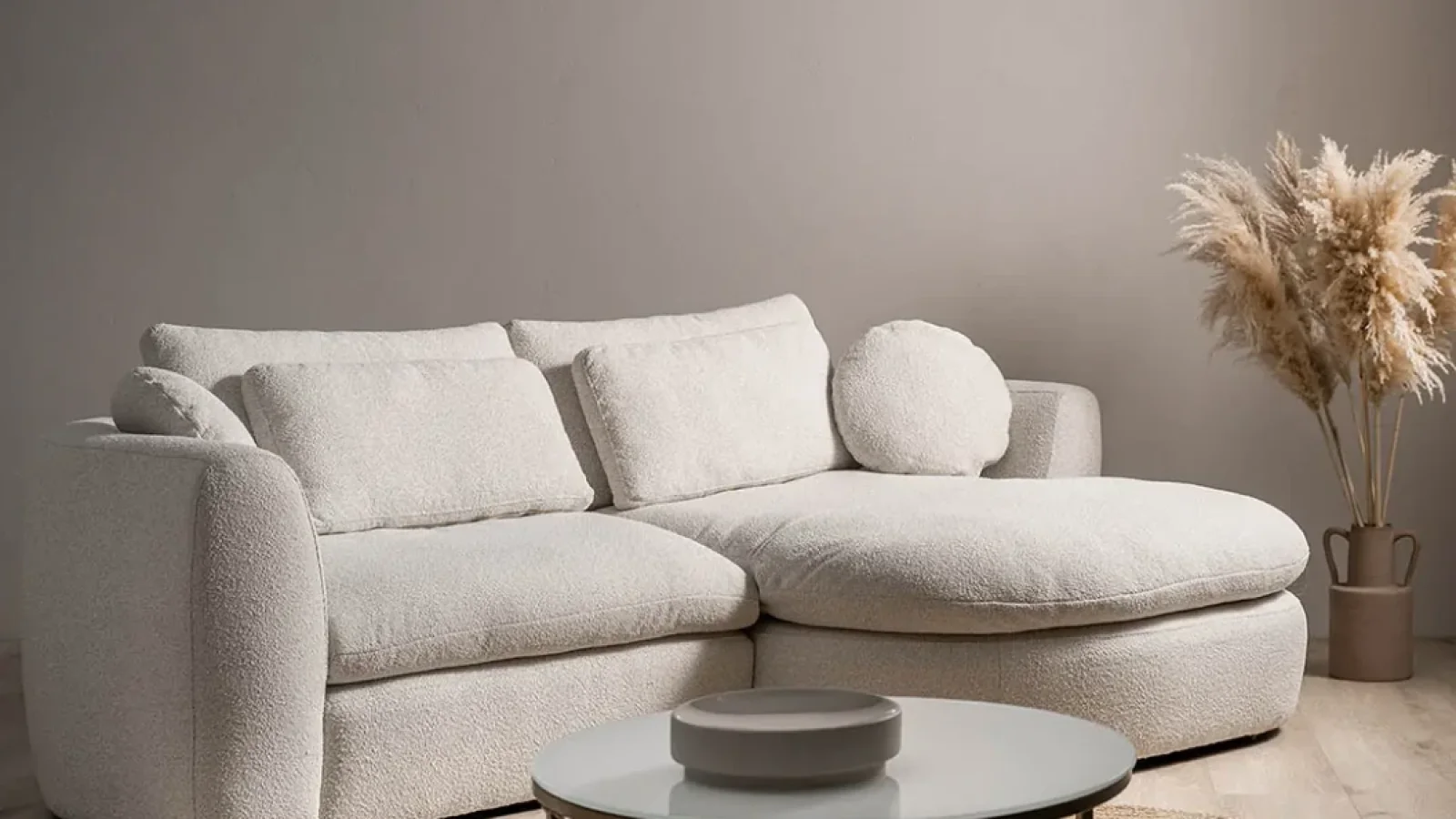 Unwind in Style: Meet the Amsterdam Curved Cloud Sofa