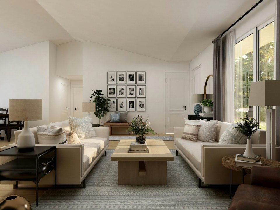 How to arrange a large living room and use the space effectively?