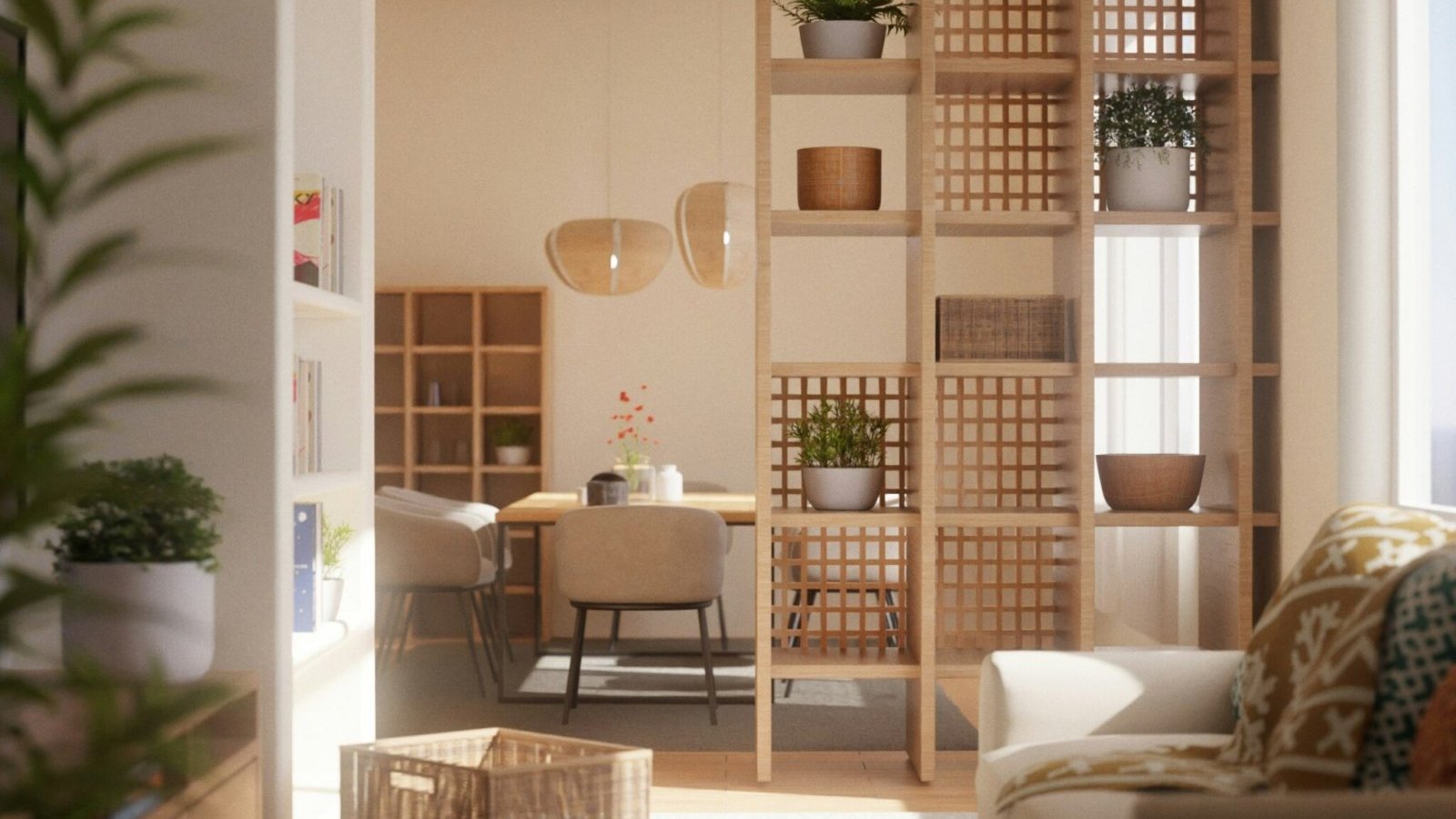 Room Divider Ideas: How to Zone an Open Plan Space with Furniture