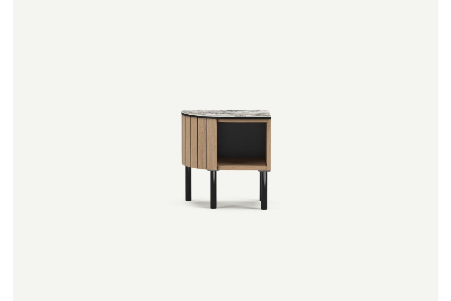Mila Bedside Table Left Sandy Oak