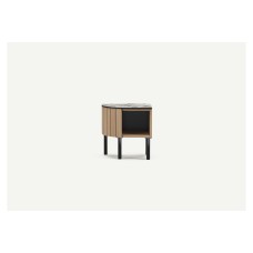 Mila Bedside Table Left Sandy Oak
