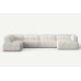 Moved XL U Shaped Sofa with Side Chaise