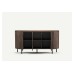 Mila Sideboard Three Doors Baroque Oak