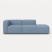 Moved 2 Seater Side Chaise Sofa