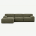 Quintin Slim 3 Seater Corner Sofa
