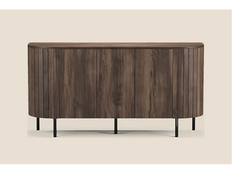 Mila Sideboard Three Doors Baroque Oak