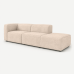 Moved 2 Seater Side Chaise Sofa