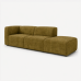 Moved 2 Seater Side Chaise Sofa