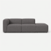 Moved 2 Seater Side Chaise Sofa