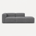 Moved 2 Seater Side Chaise Sofa