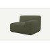 Quintin Wide Module End Seat