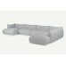 Cosy XL U Shaped Chaise Sofa