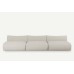 Cosy XL Armless 3 Seater Sofa