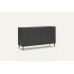 Maya Sideboard Cupboard and Drawers Large Anthracite