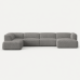 Moved XL U Shaped Sofa with Side Chaise