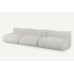 Cosy XL Armless 3 Seater Sofa