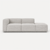 Moved 2 Seater Side Chaise Sofa