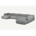 Cosy XL U Shaped Chaise Sofa
