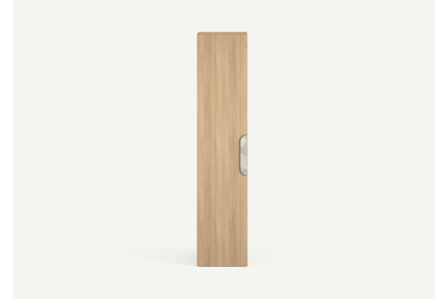Mila Wardrobe Single Sandy Oak
