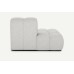 Cloudy Module Chaise Side End Seat