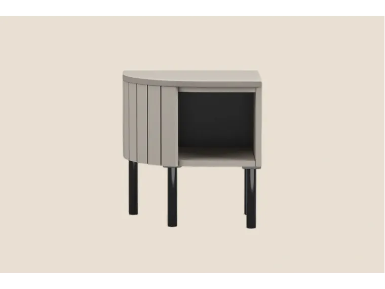 Mila Bedside Table Left Cashmere