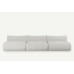 Cosy XL Armless 3 Seater Sofa