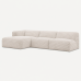 Moved XL Open Side 3 Seater Corner Sofa