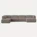 Moved XL U Shaped Sofa with Side Chaise