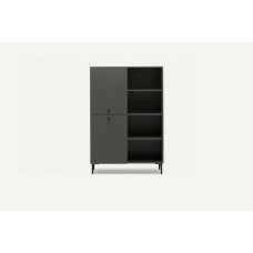 Maya Display Cabinet Anthracite