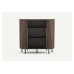 Mila Tall Sideboard Two Doors Baroque Oak
