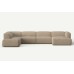 Moved XL U Shaped Sofa with Side Chaise