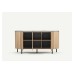 Mila Sideboard Three Doors Sandy Oak
