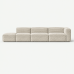 Moved XL 3 Seater Side Chaise Sofa