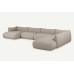 Cosy XL U Shaped Chaise Sofa