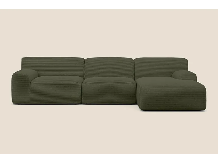 Quintin Wide 3 Seater Corner Sofa