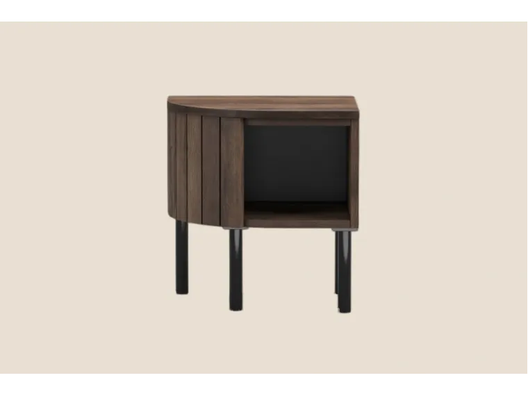 Mila Bedside Table Left Baroque Oak