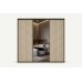 Deko Sliding Wardrobe with Mirror 250 cm