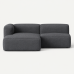 Moved XL Open Side 2 Seater Corner Sofa