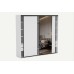 Deko Sliding Wardrobe with Mirror 250 cm