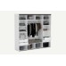 Deko Sliding Wardrobe with Mirror 250 cm