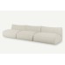 Cosy XL Armless 3 Seater Sofa
