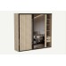 Deko Sliding Wardrobe with Mirror 250 cm