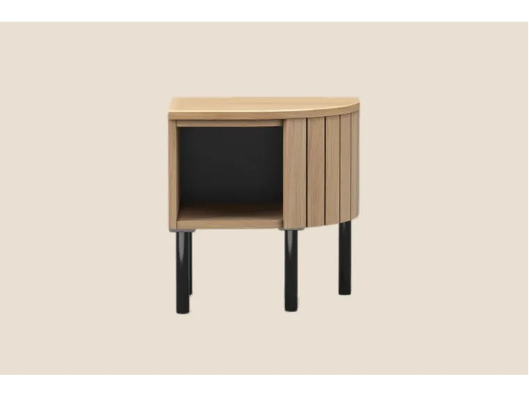 Mila Bedside Table Right Sandy Oak
