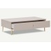 Maya Coffee Table Drawers Cashmere