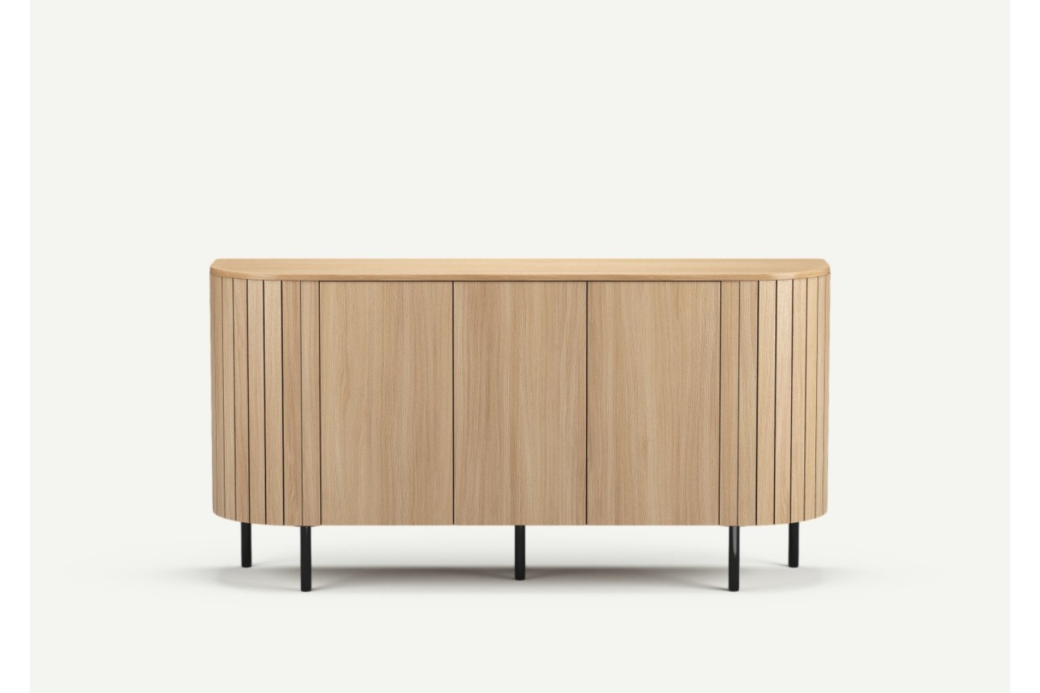 Mila Sideboard Three Doors Sandy Oak