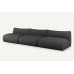 Cosy XL Armless 3 Seater Sofa