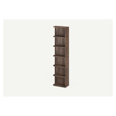 Mila Bookcase Open Shelves Baroque Oak