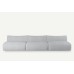 Cosy XL Armless 3 Seater Sofa