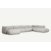 Cosy XL U Shaped Chaise Sofa