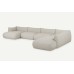 Cosy XL U Shaped Chaise Sofa